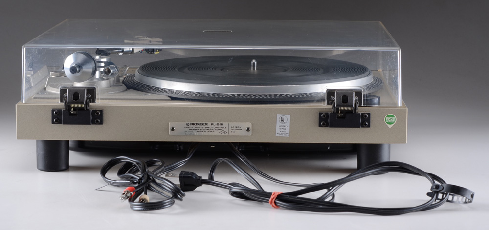 Pioneer Direct Drive PL-518 Turntable