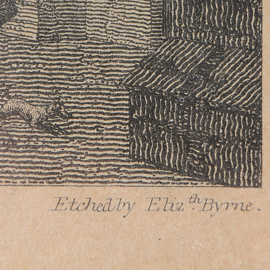 Richard B. Harraden 1810 Engraving "Corpus Christi or Benet College"