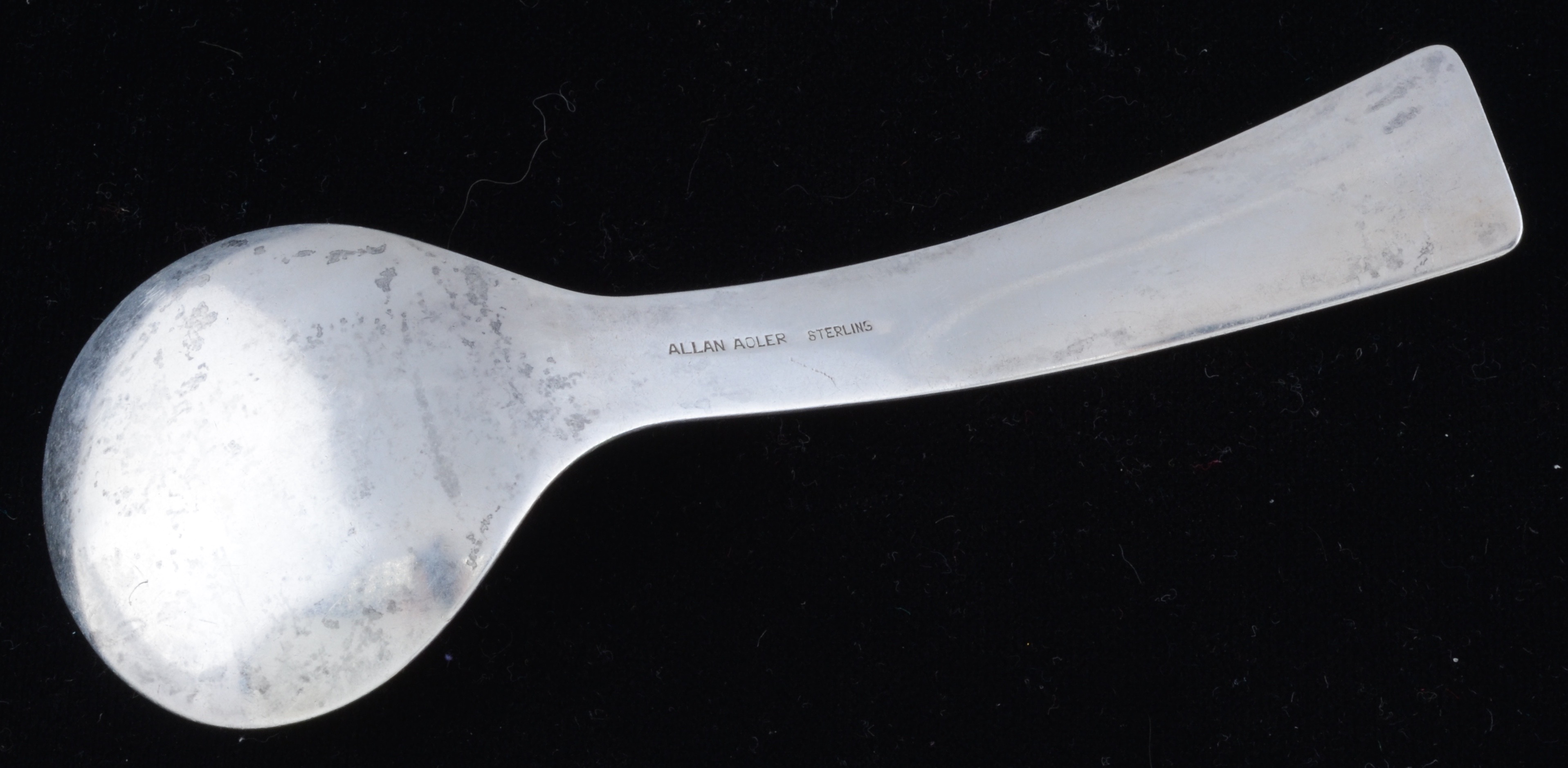 Allan Adler Sterling Silver Sugar Spoon