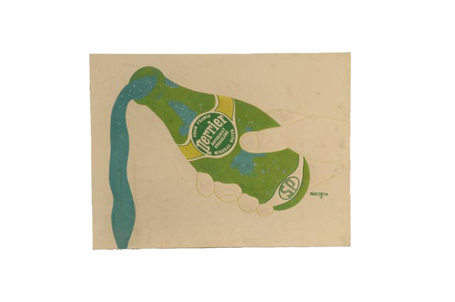 Ron Brejtfus Vintage Acoustic Panel "Perrier"