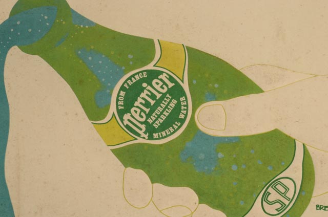 Ron Brejtfus Vintage Acoustic Panel "Perrier"