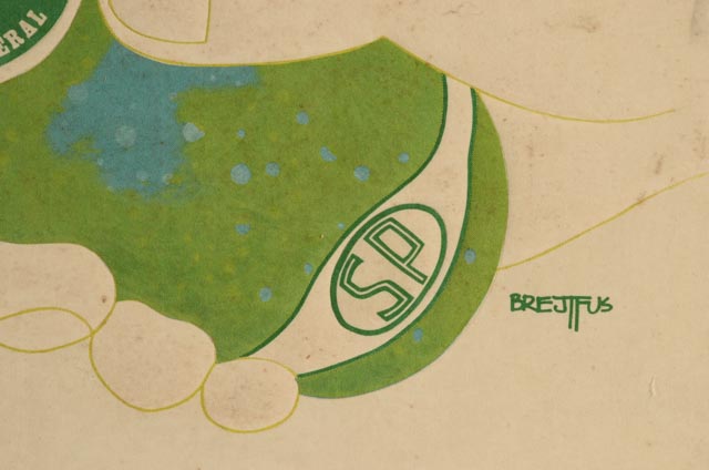 Ron Brejtfus Vintage Acoustic Panel "Perrier"