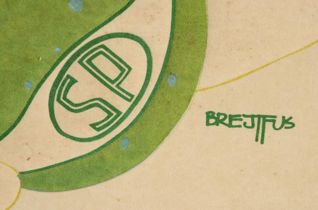 Ron Brejtfus Vintage Acoustic Panel "Perrier"