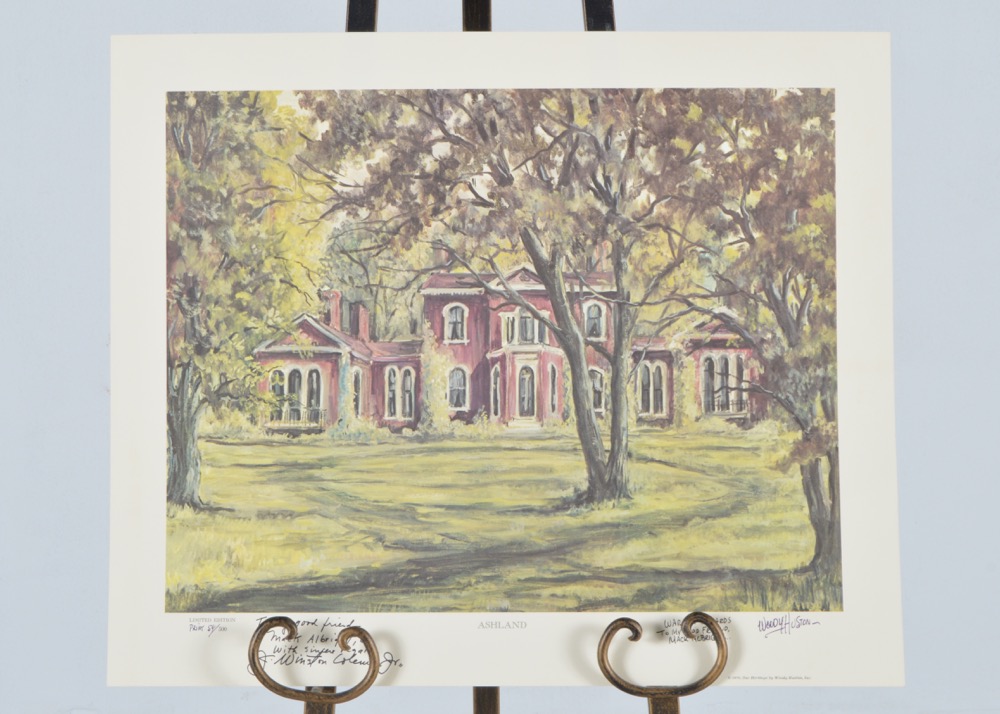 Signed Woody Huston "Ashland" Limited Edition Print