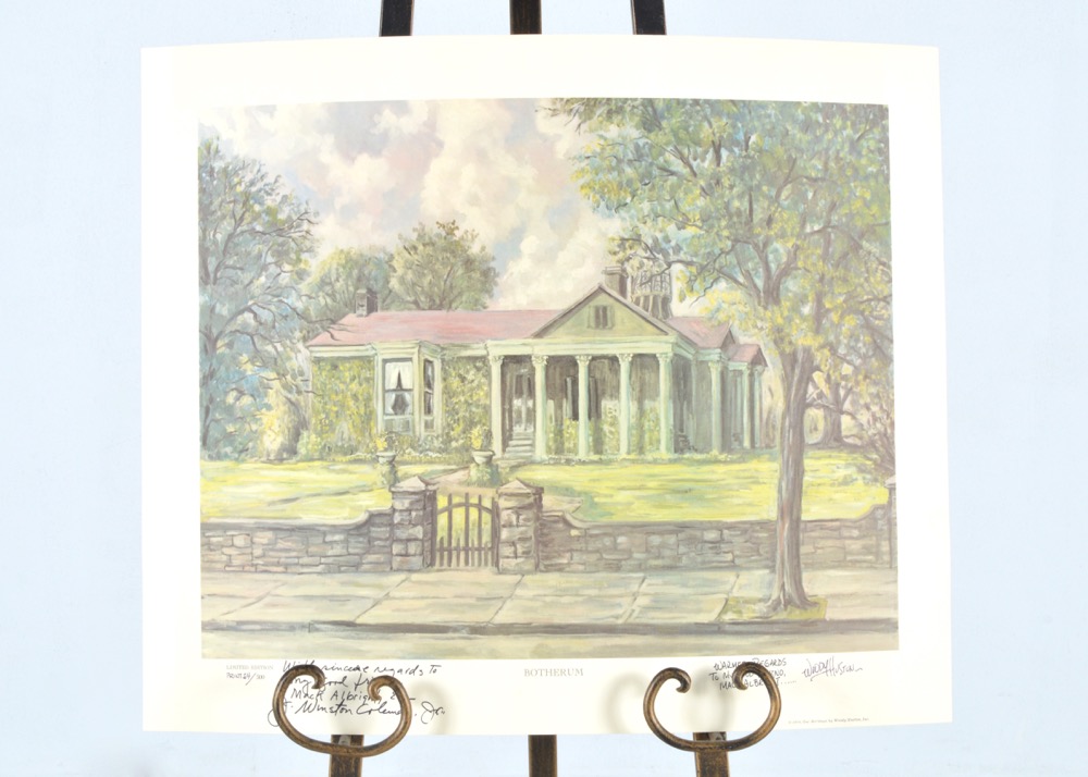 Signed Woody Huston "Botherum" Limited Edition Print