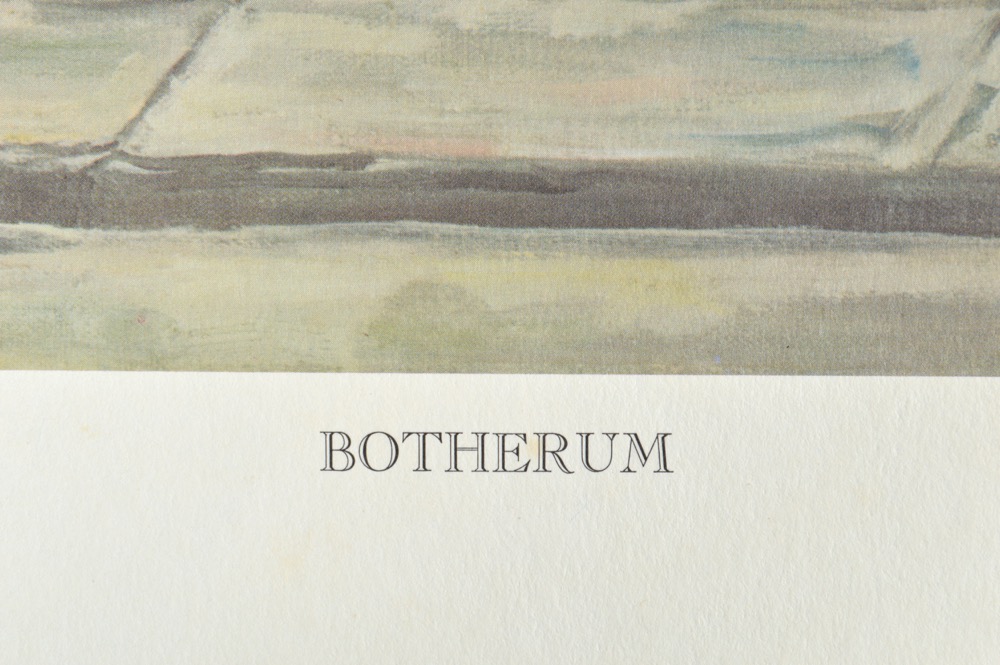 Signed Woody Huston "Botherum" Limited Edition Print