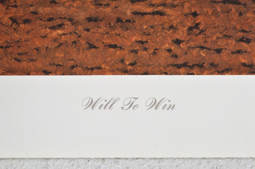 Signed Joseph Petro "From Foal to Finish" Limited Edition Prints