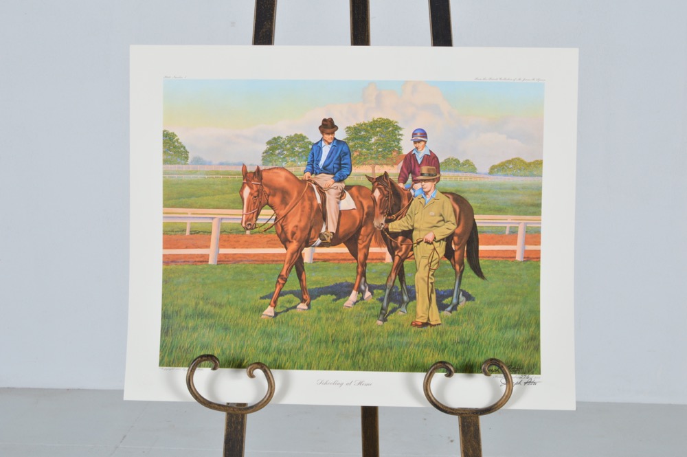 Signed Joseph Petro "From Foal to Finish" Limited Edition Prints