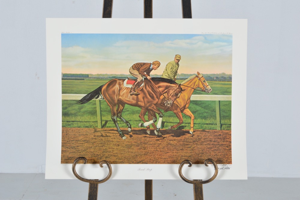 Signed Joseph Petro "From Foal to Finish" Limited Edition Prints