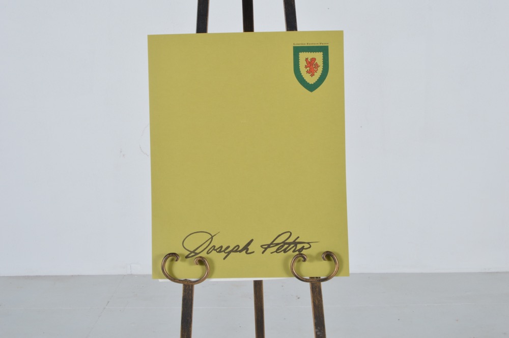 Signed Joseph Petro "From Foal to Finish" Limited Edition Prints