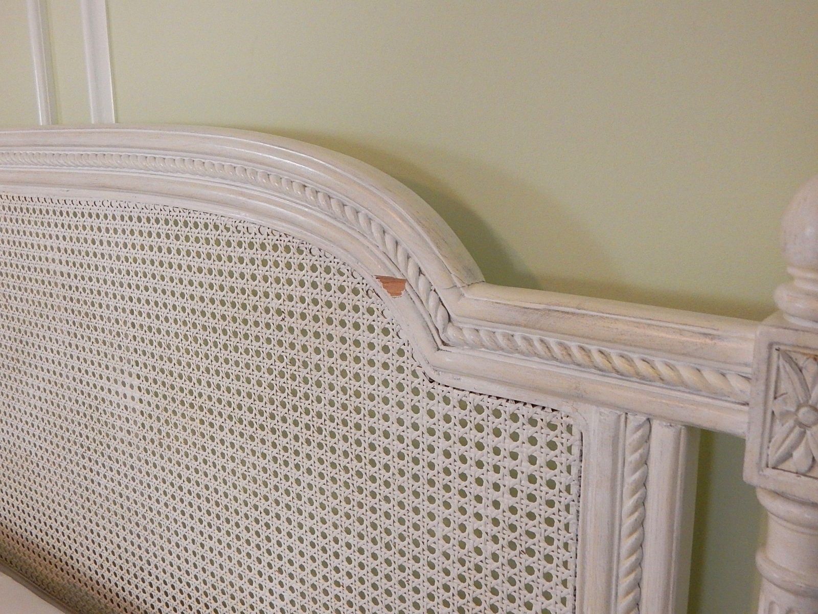 King Size Rattan Bed