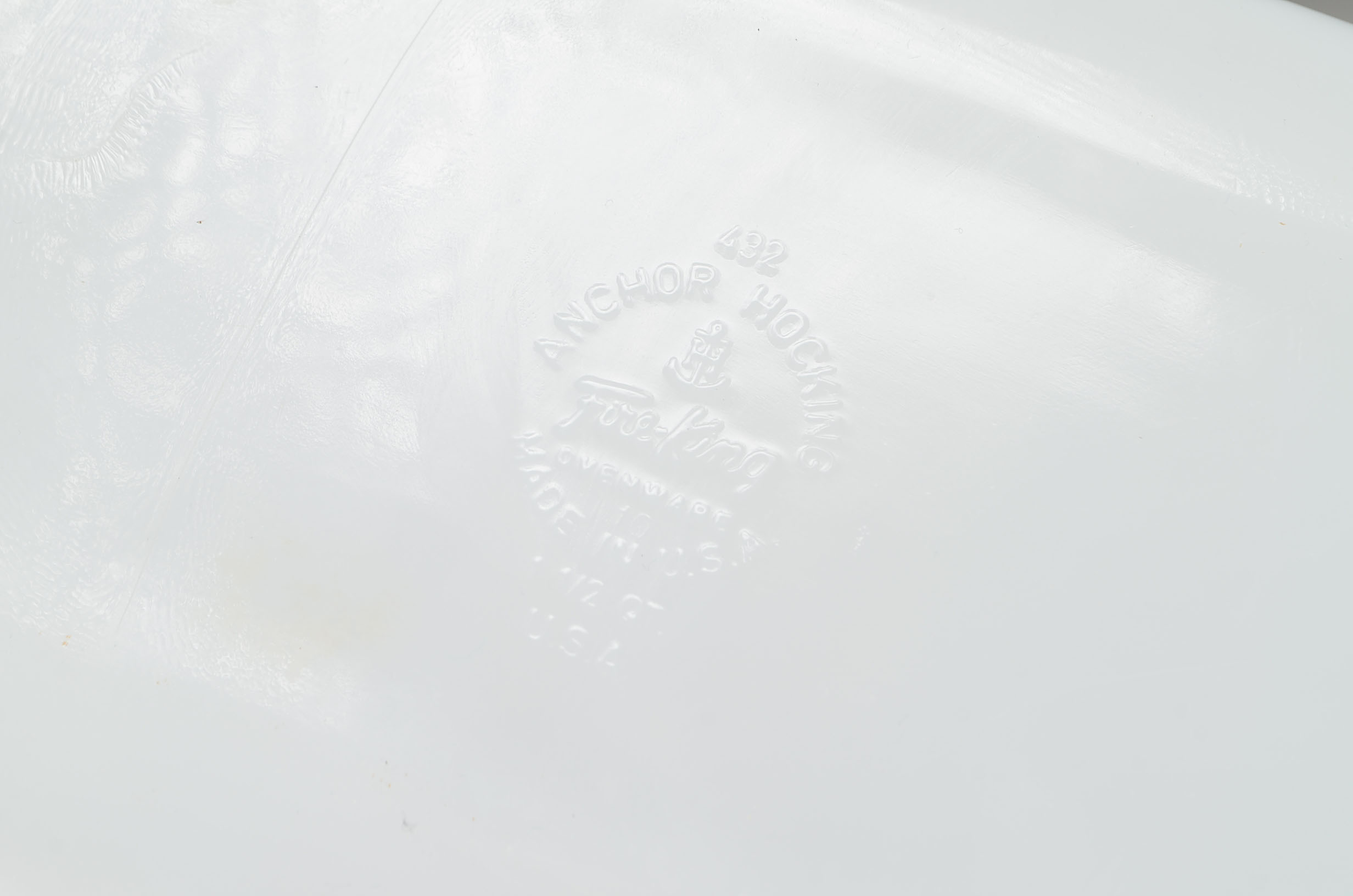 Anchor Hocking Fire-King Glass "Candle-Glow" Baking Pans