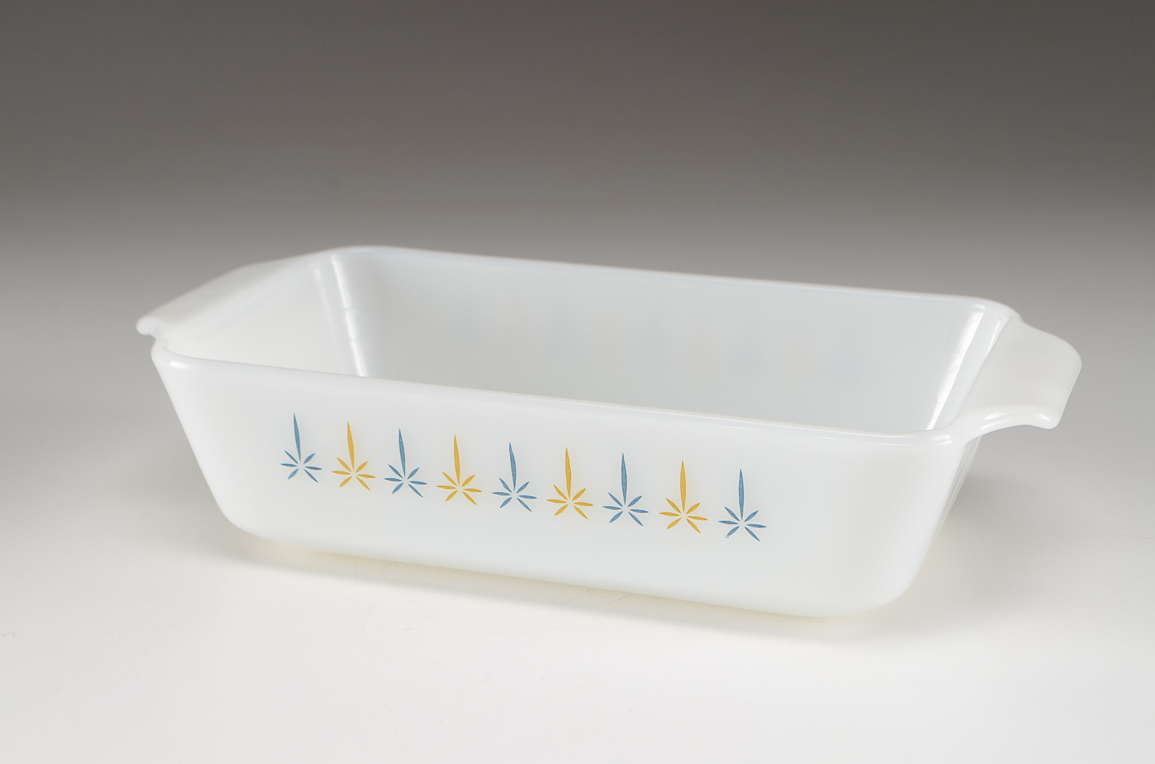 Anchor Hocking Fire-King Glass "Candle-Glow" Baking Pans