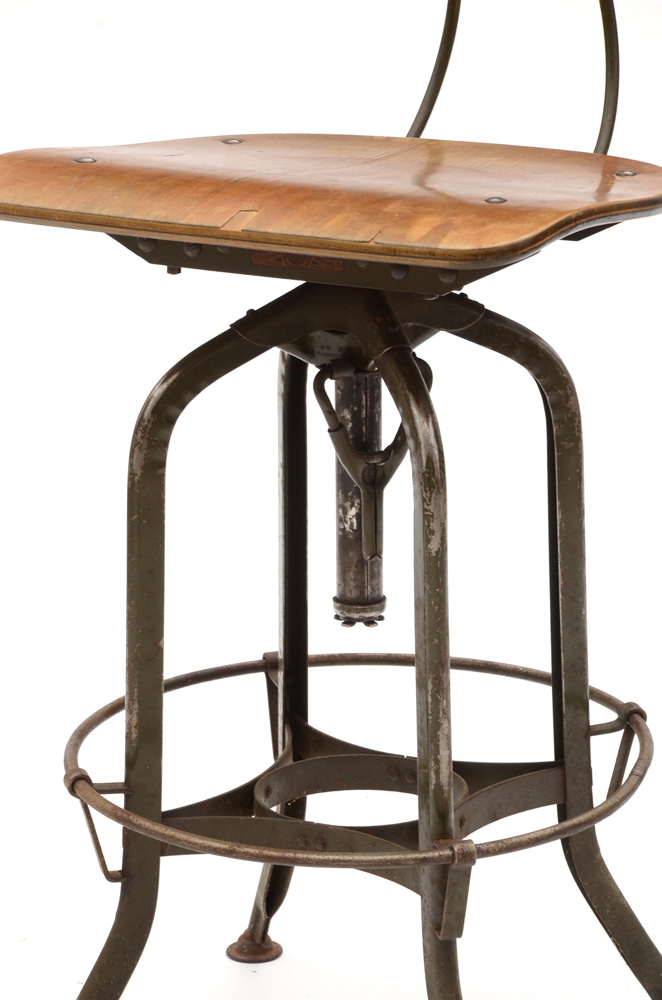 Industrial Drafting Stool