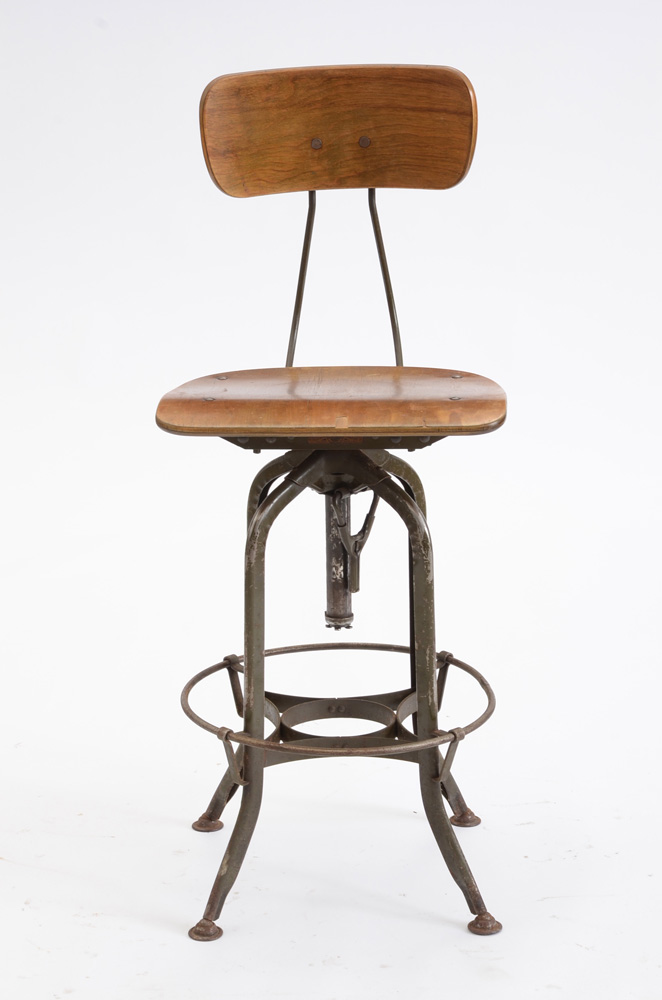 Industrial Drafting Stool
