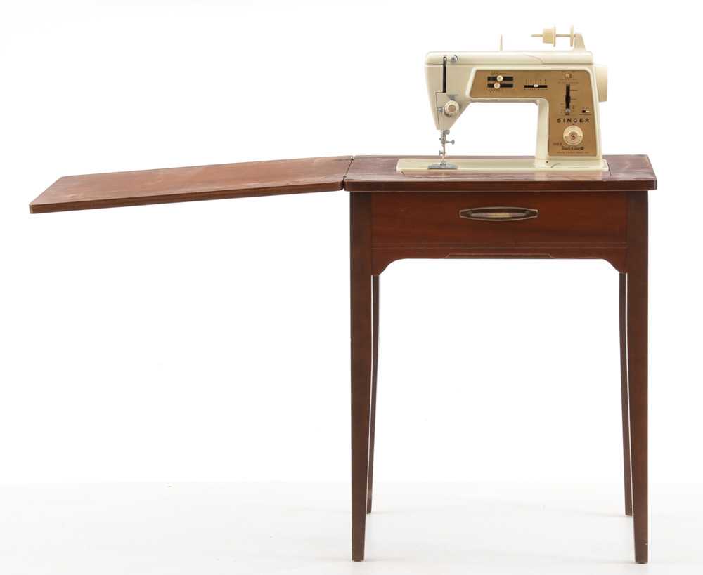 Vintage Singer Sewing Machine Table
