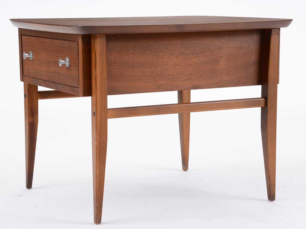 Pair of Two Walnut End Tables by Lane