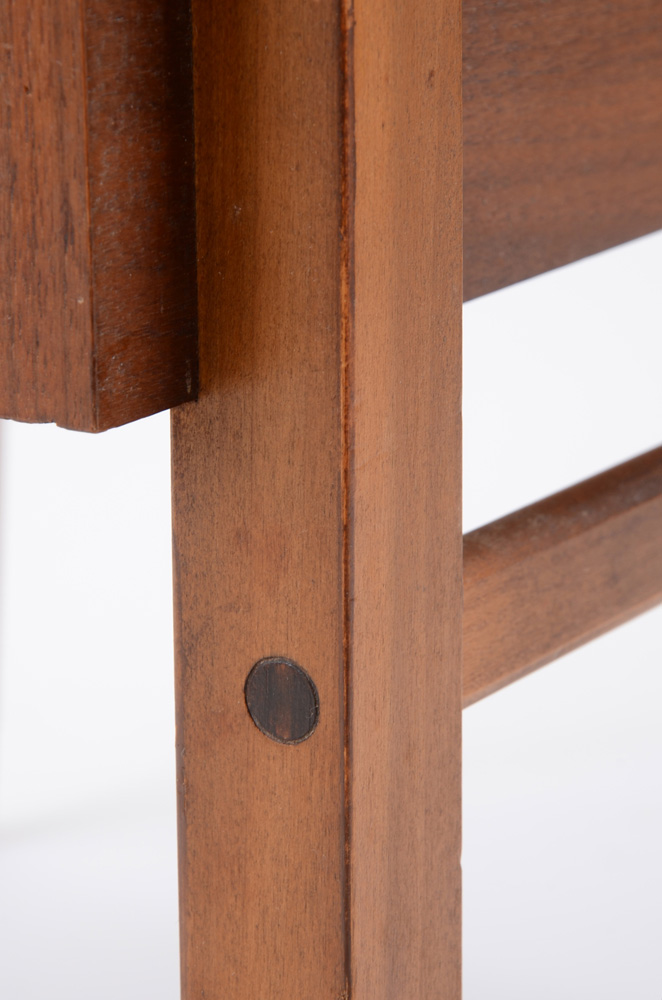 Pair of Two Walnut End Tables by Lane