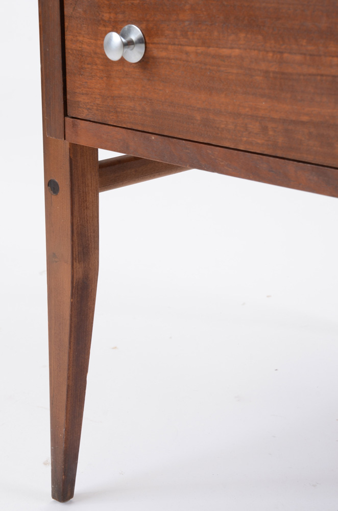 Pair of Two Walnut End Tables by Lane