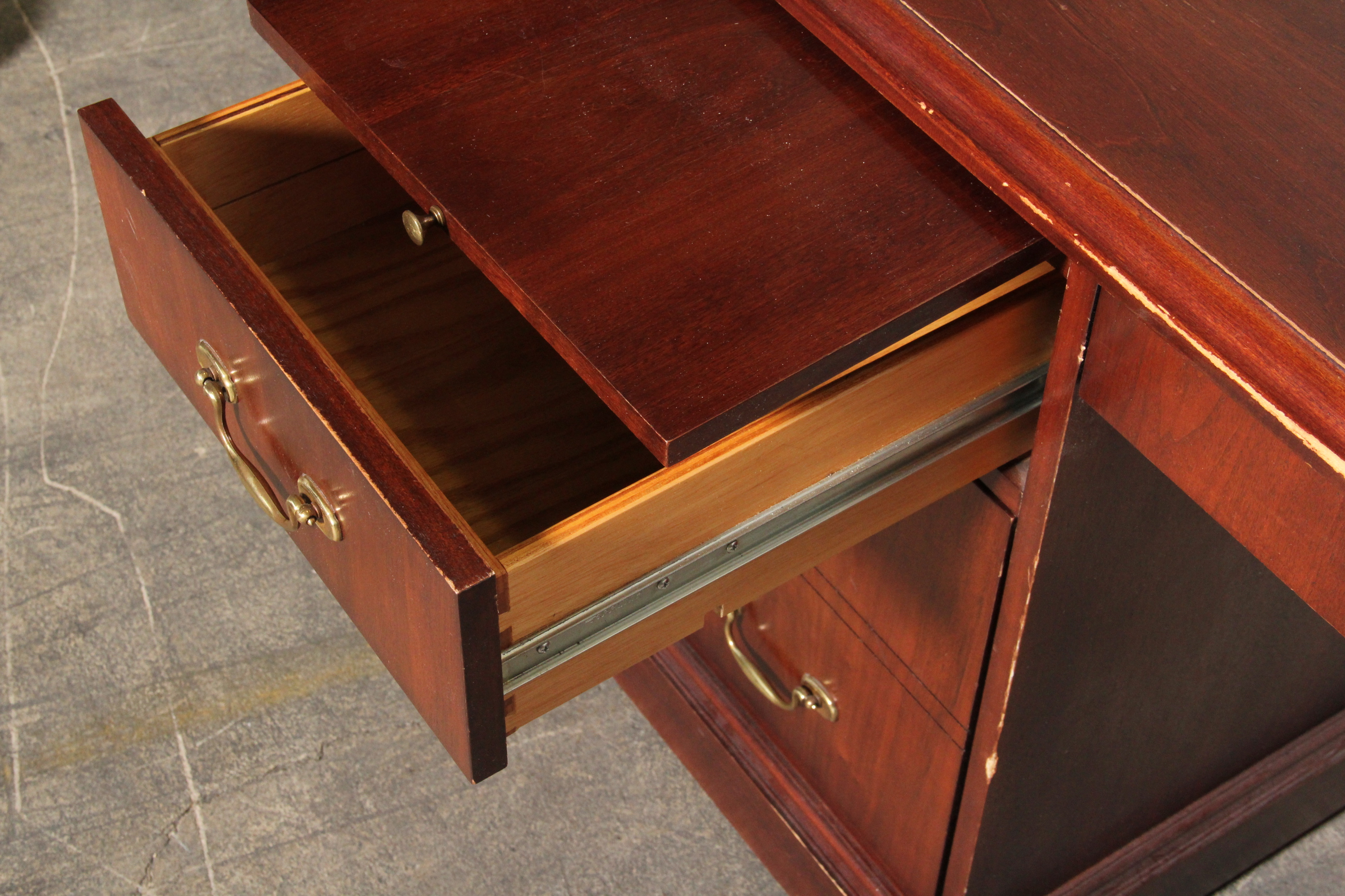 Paoli Executive Desk and Credenza