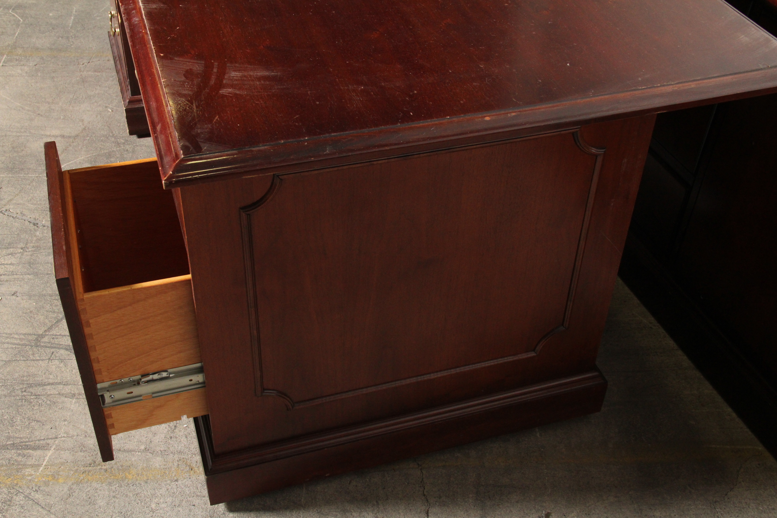 Paoli Executive Desk and Credenza