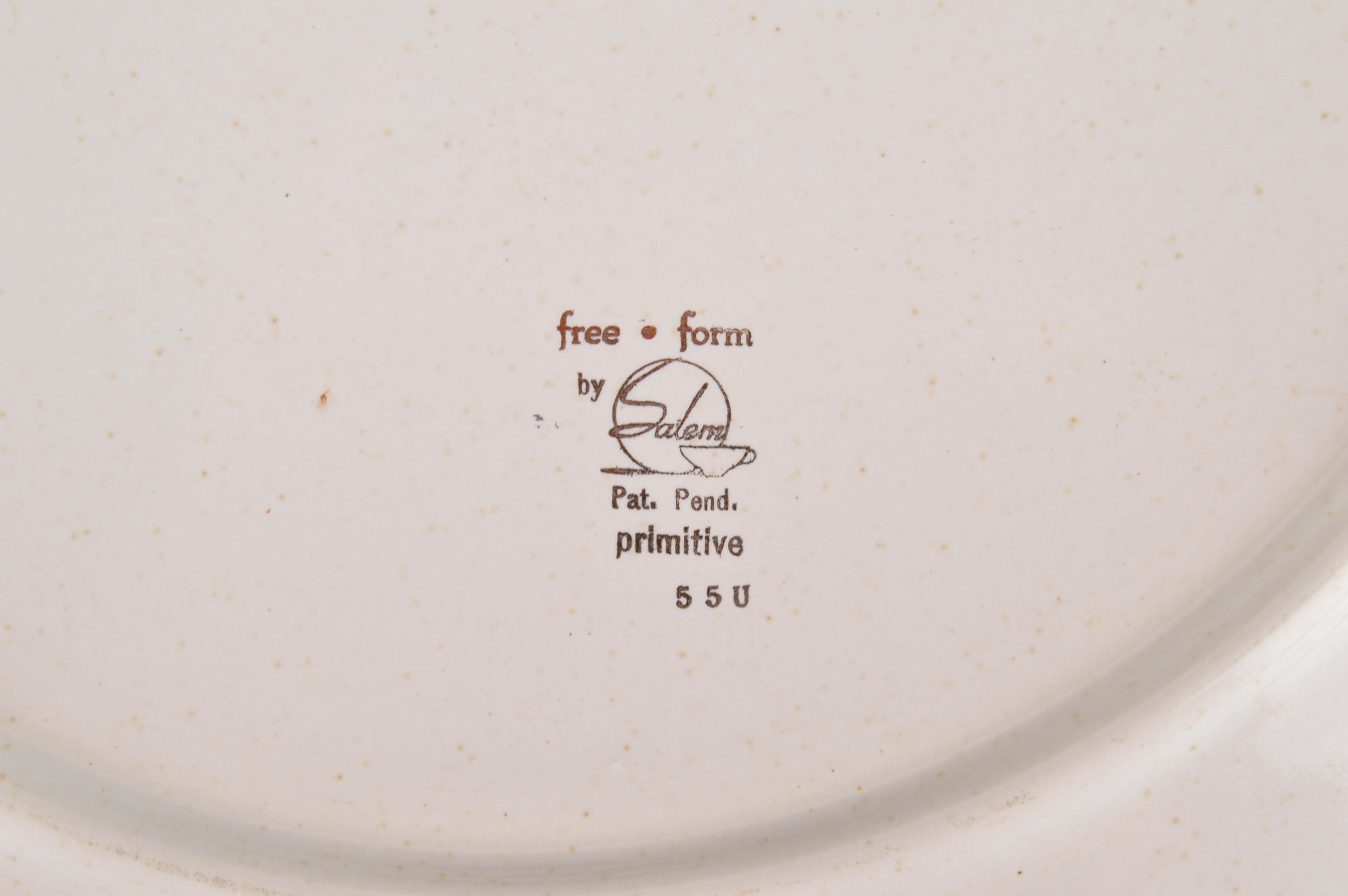 Primitive Pattern from Salem China Co.