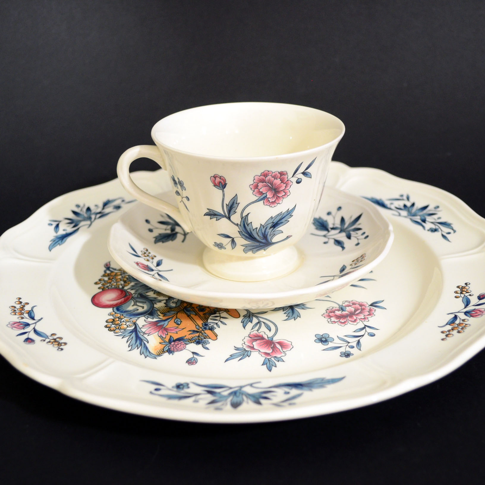 Collection of Ornate Ceramic Dishes