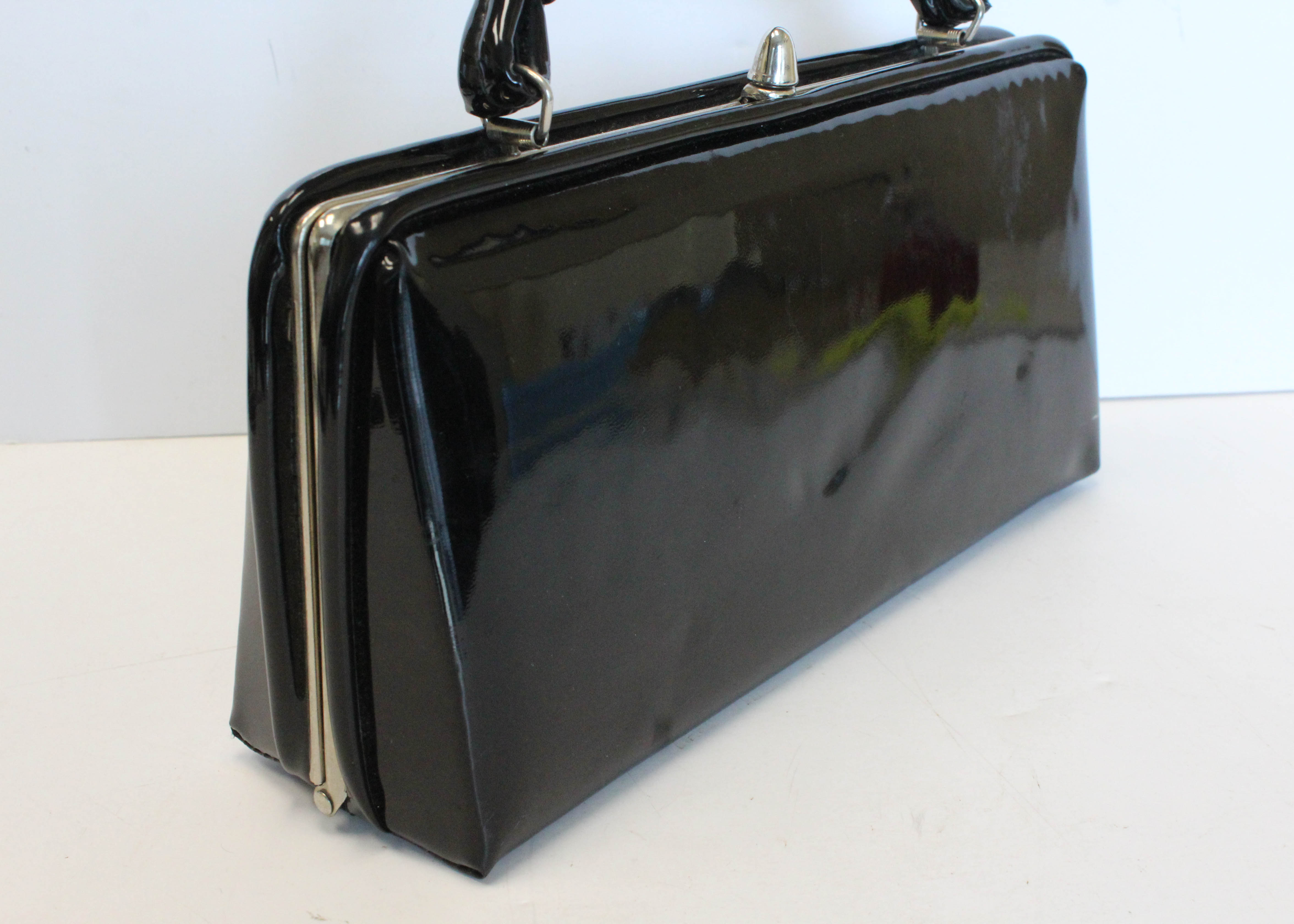 Two Vintage Black Handbags