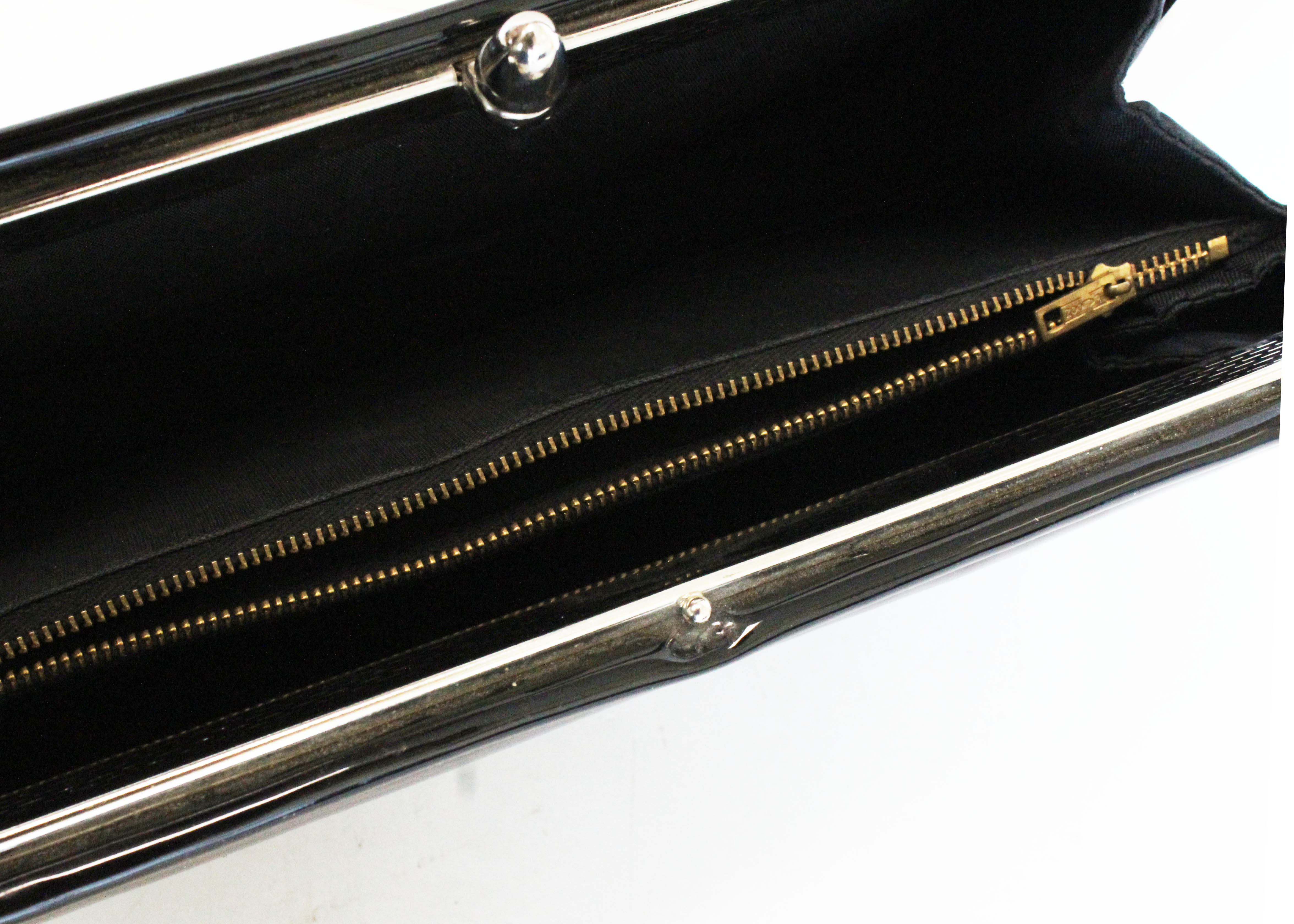 Two Vintage Black Handbags