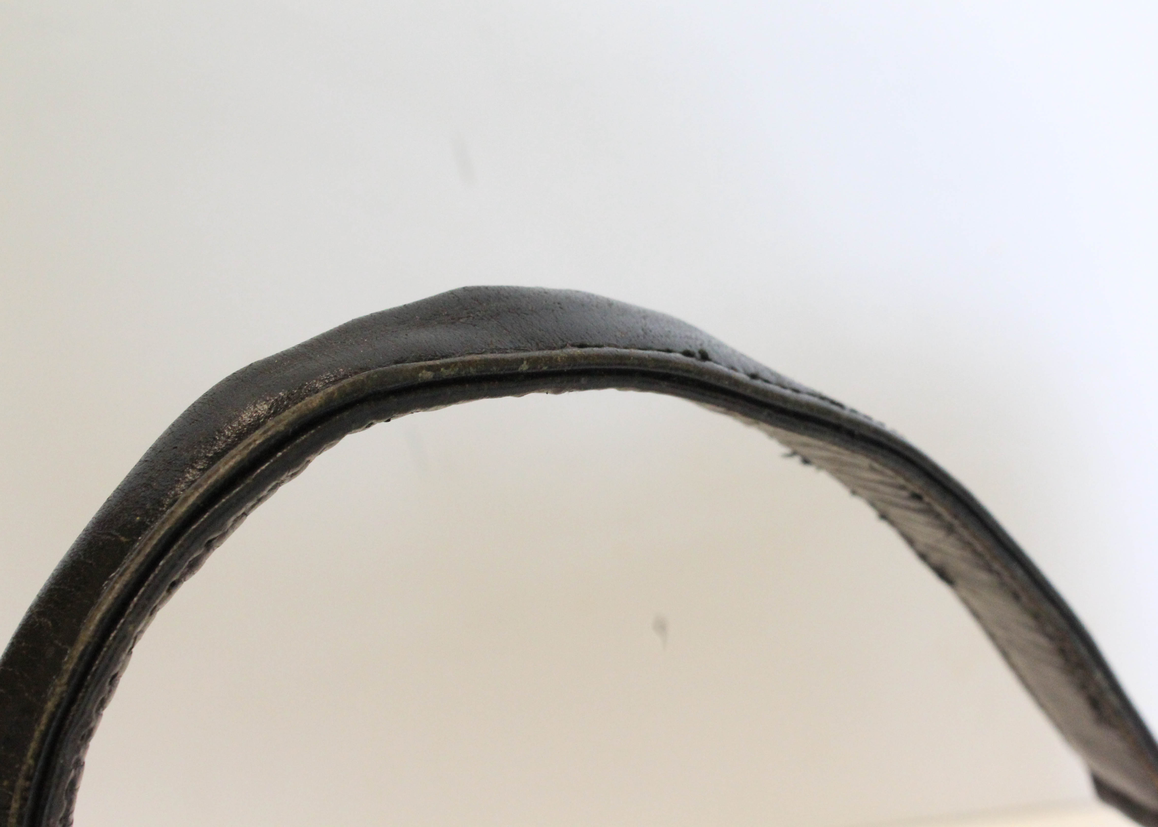 Two Vintage Black Handbags