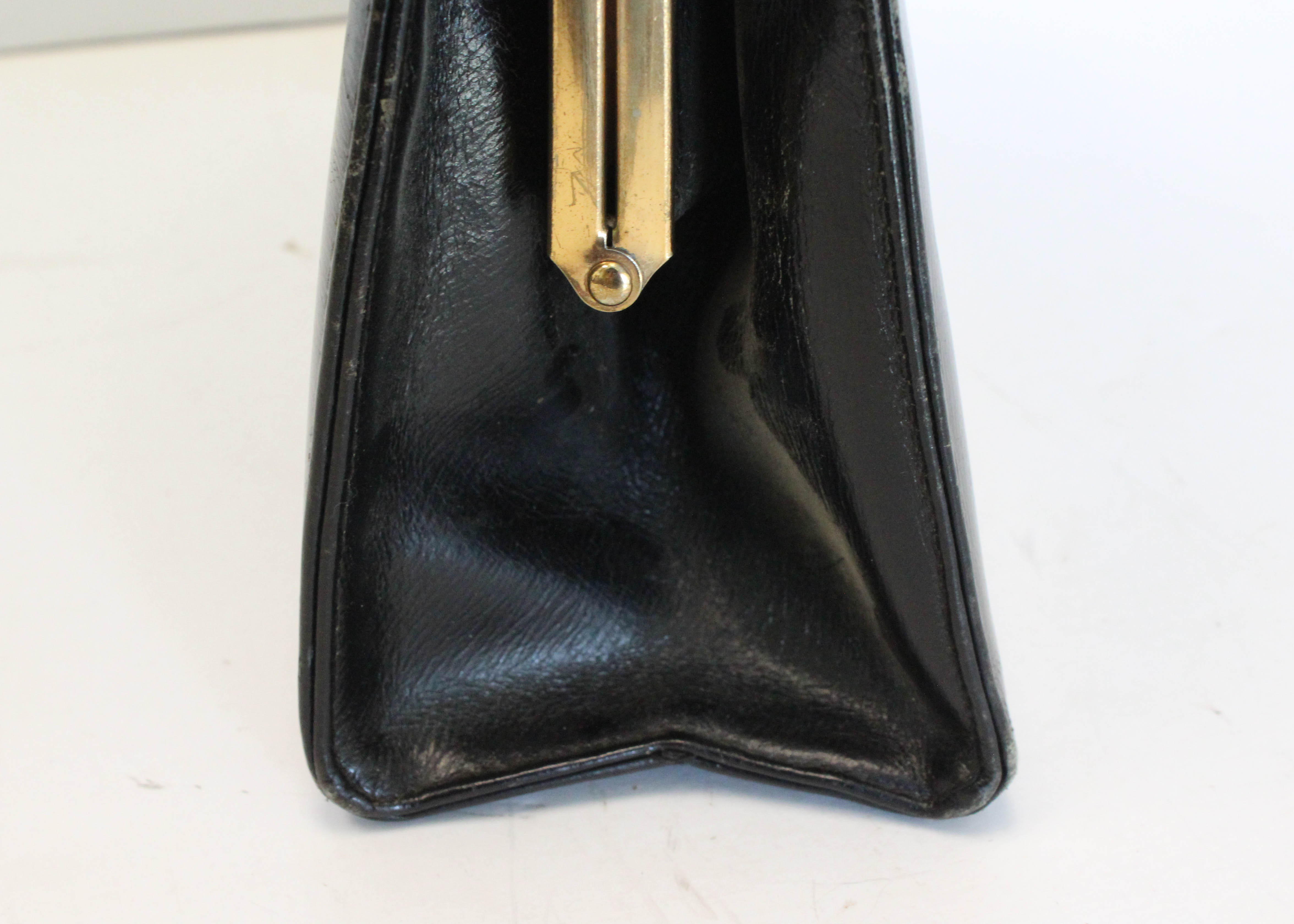 Two Vintage Black Handbags