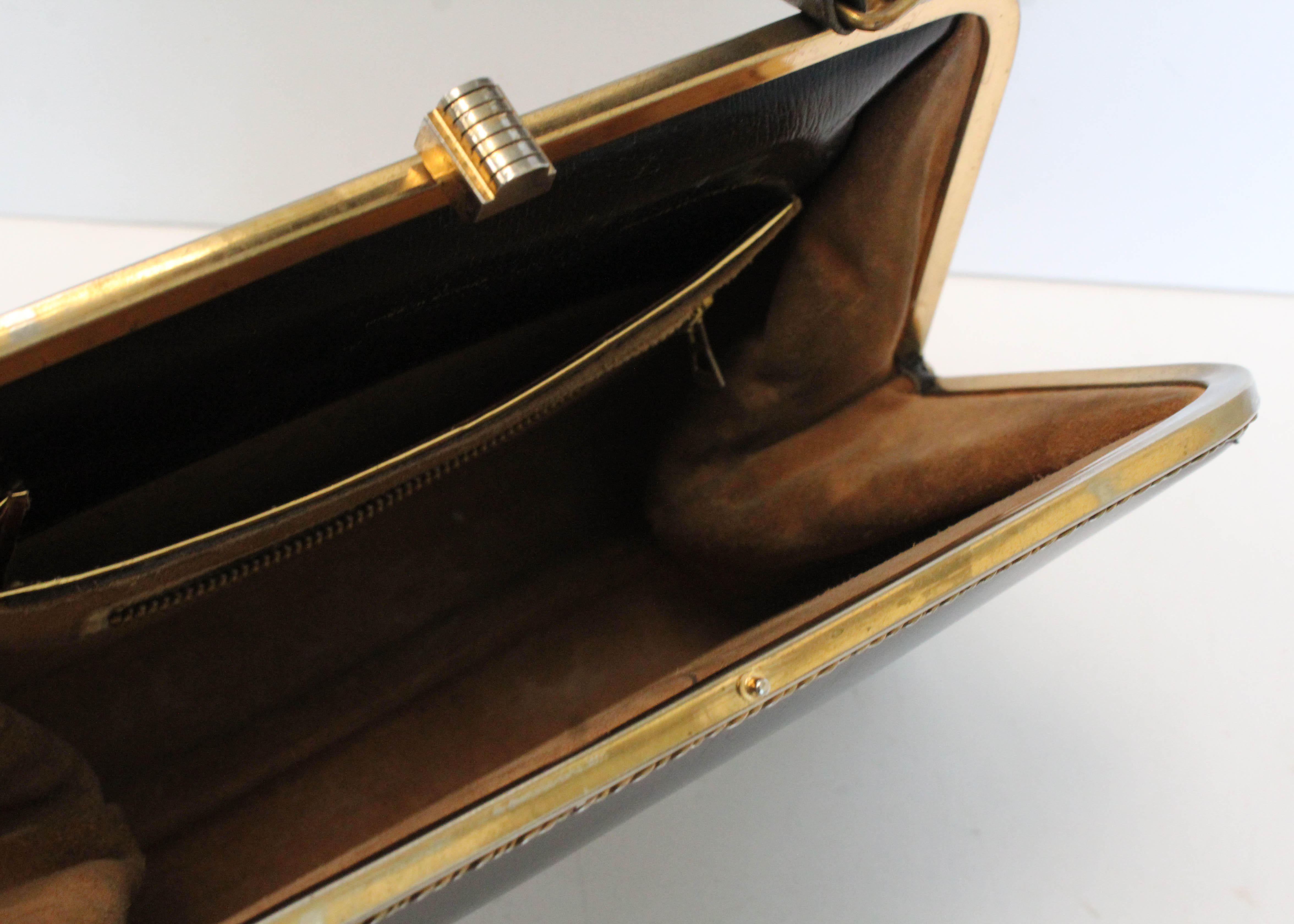 Two Vintage Black Handbags