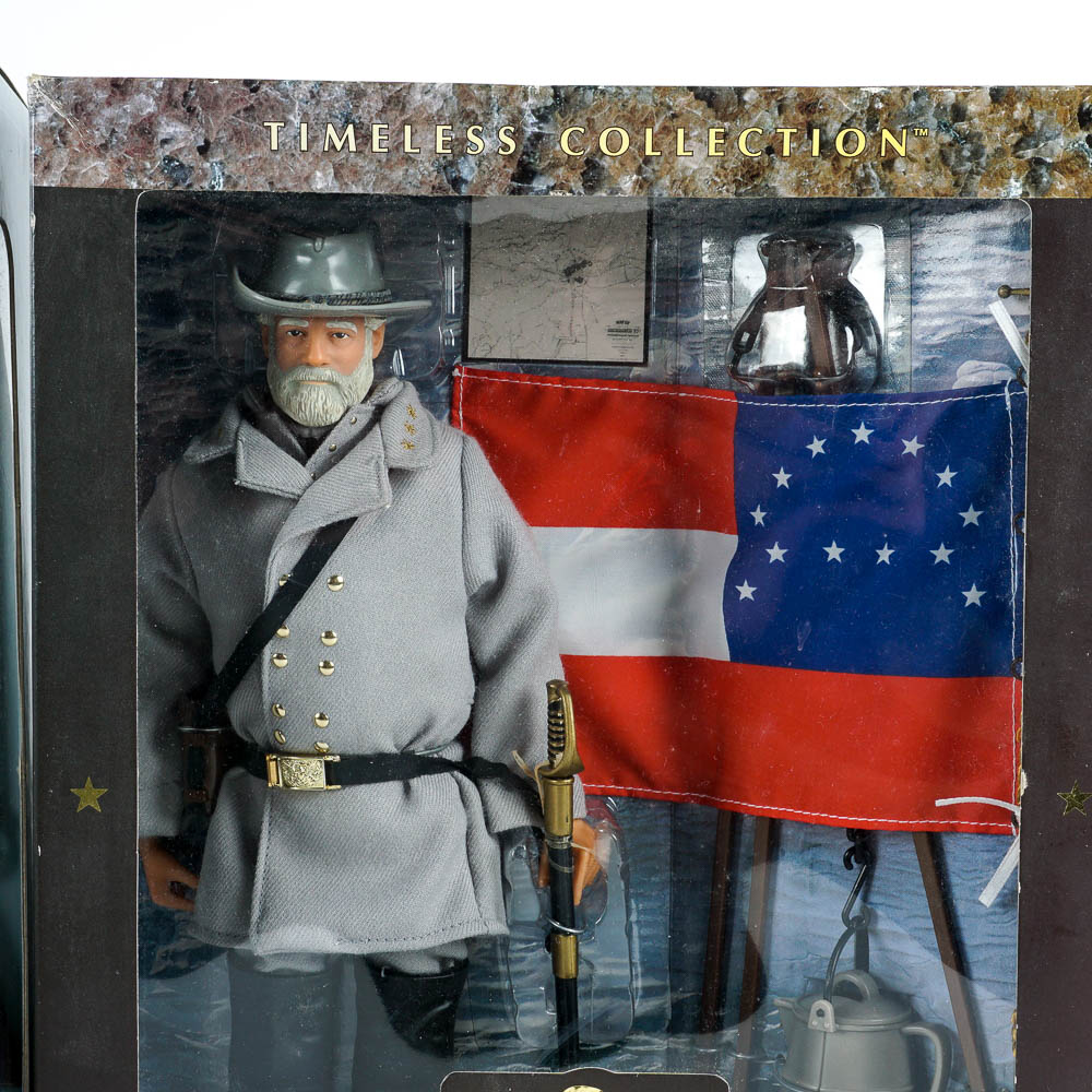 GI Joe General Lee and 'Johnny Reb' Collectable Figures
