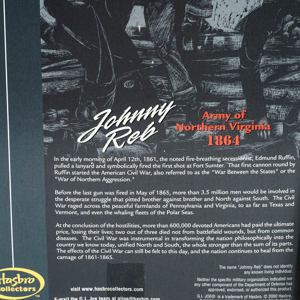 GI Joe General Lee and 'Johnny Reb' Collectable Figures