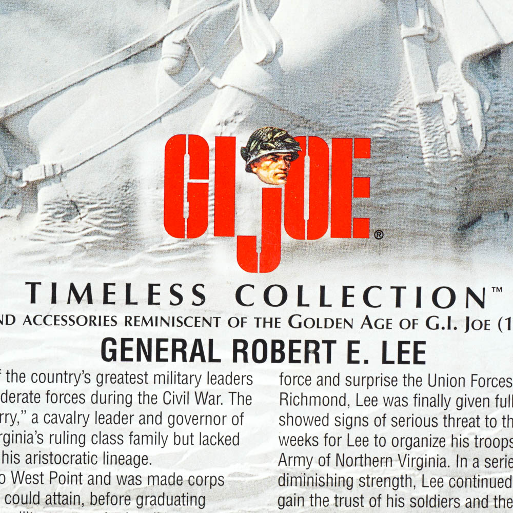 GI Joe General Lee and 'Johnny Reb' Collectable Figures
