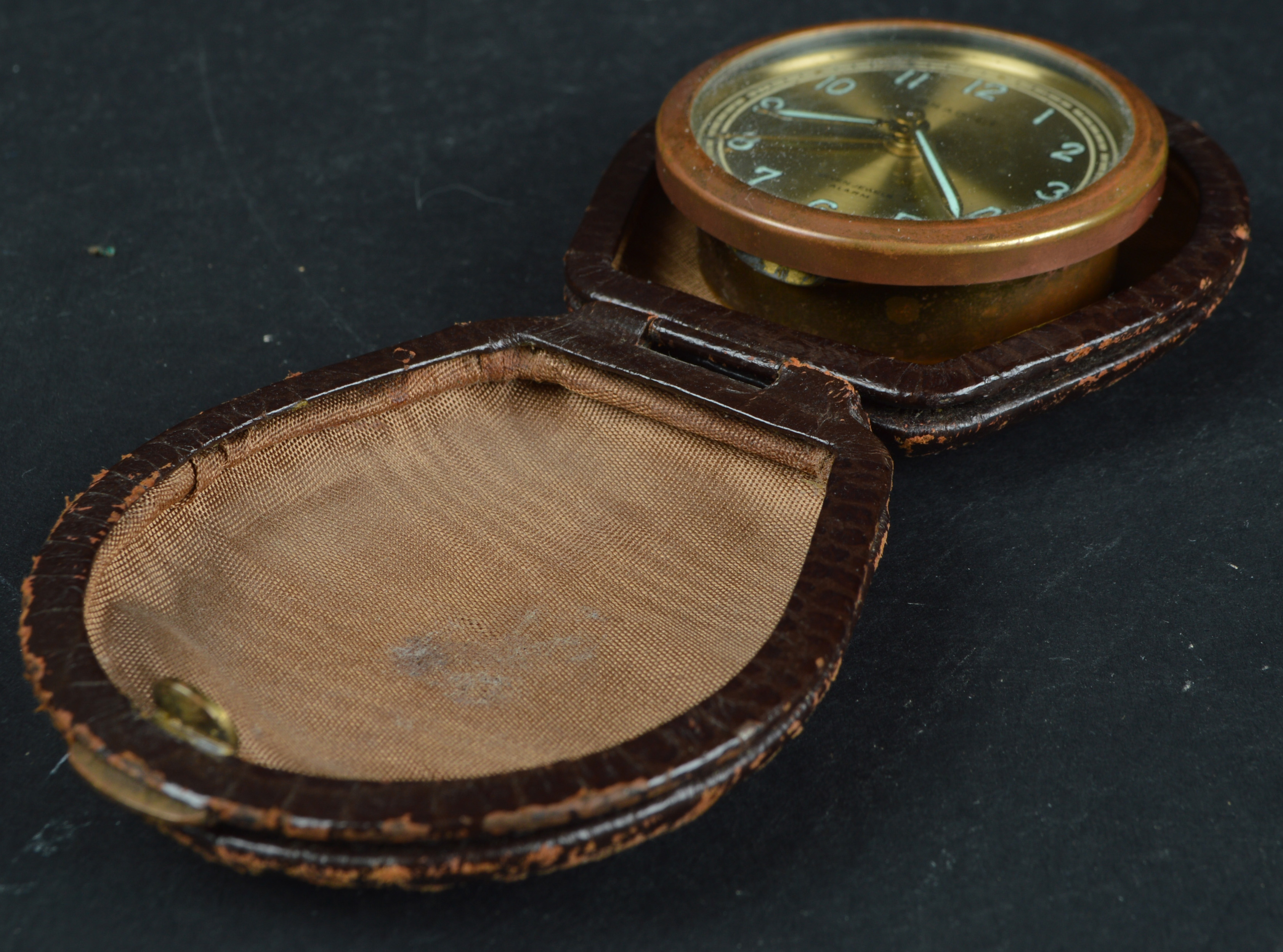 Vintage Bradley Traveling Alarm Clock