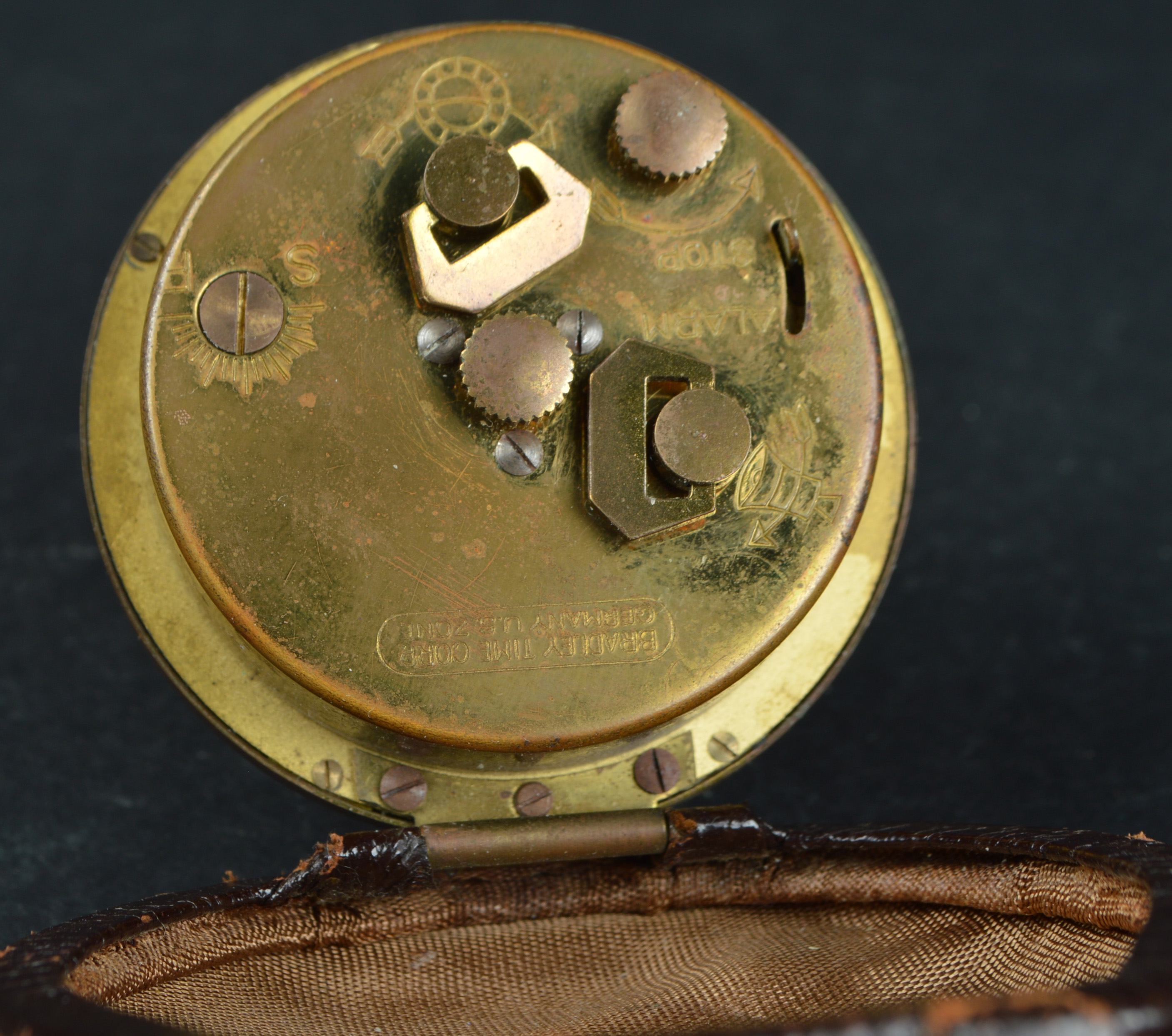 Vintage Bradley Traveling Alarm Clock