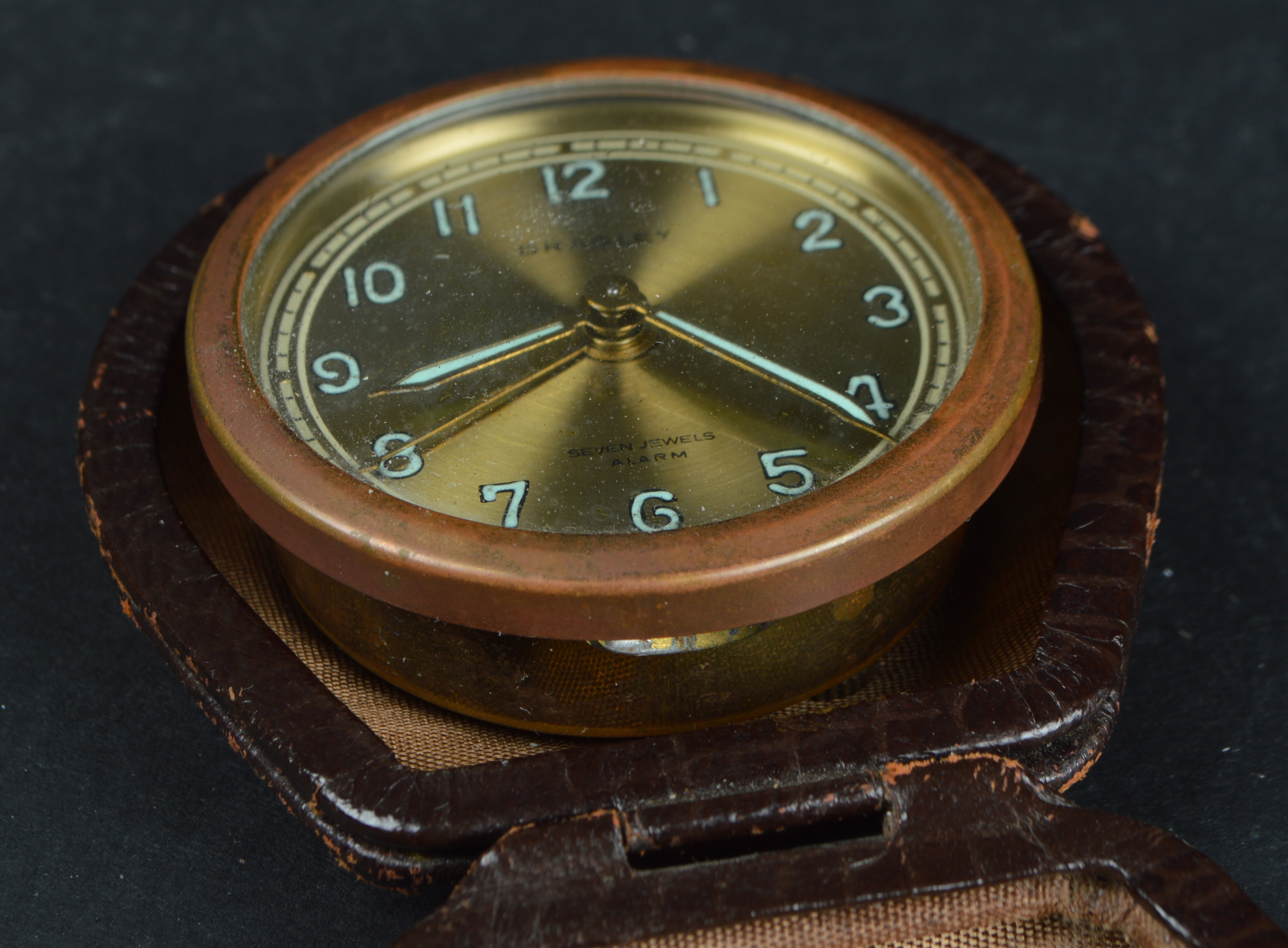 Vintage Bradley Traveling Alarm Clock
