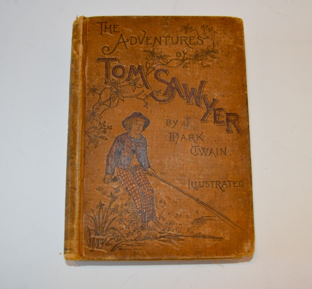 1892 Illustrated "The Adventures of Tom Sawyer" by Mark Twain