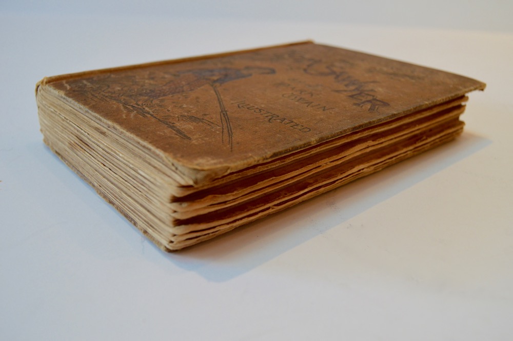 1892 Illustrated "The Adventures of Tom Sawyer" by Mark Twain