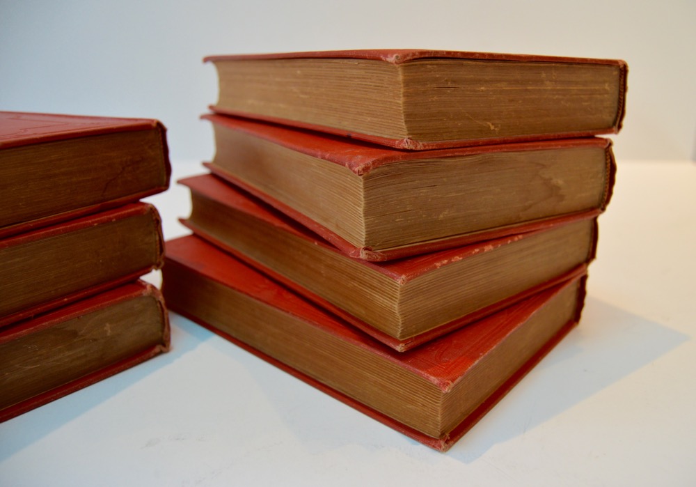 Antique Seven Volumes of "The World's Greatest Books"