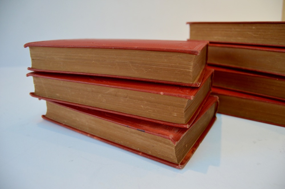 Antique Seven Volumes of "The World's Greatest Books"