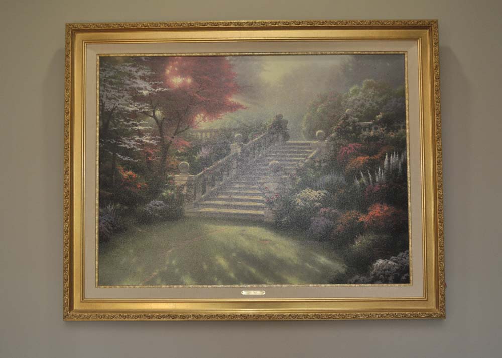 Thomas Kinkade Stairway to Paradise Publisher Proof 30x40" Canvas