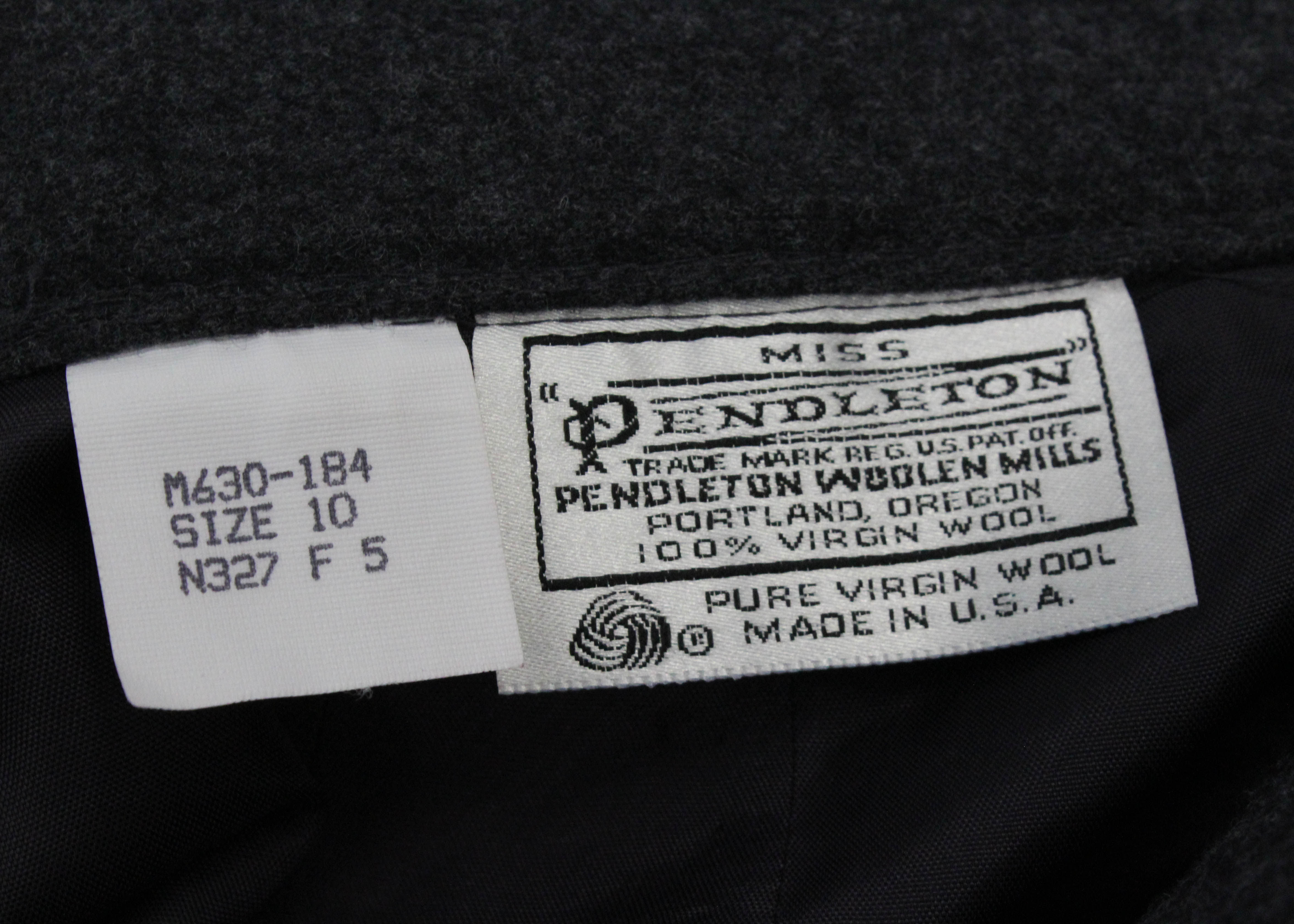 Two Vintage Pendleton Wool Skirts