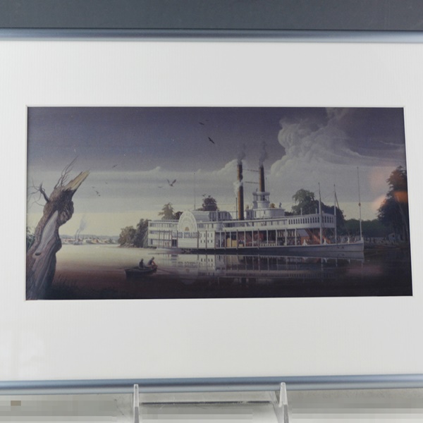 Robert Hegeman Color Offset Lithograph of Jacob Strader