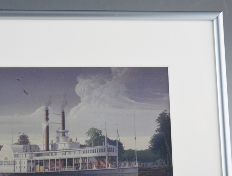 Robert Hegeman Color Offset Lithograph of Jacob Strader