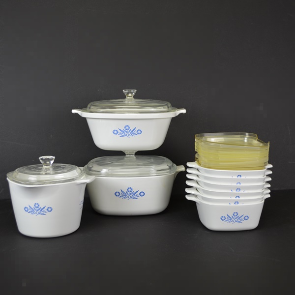 Corningware "Cornflower Blue" Bakeware