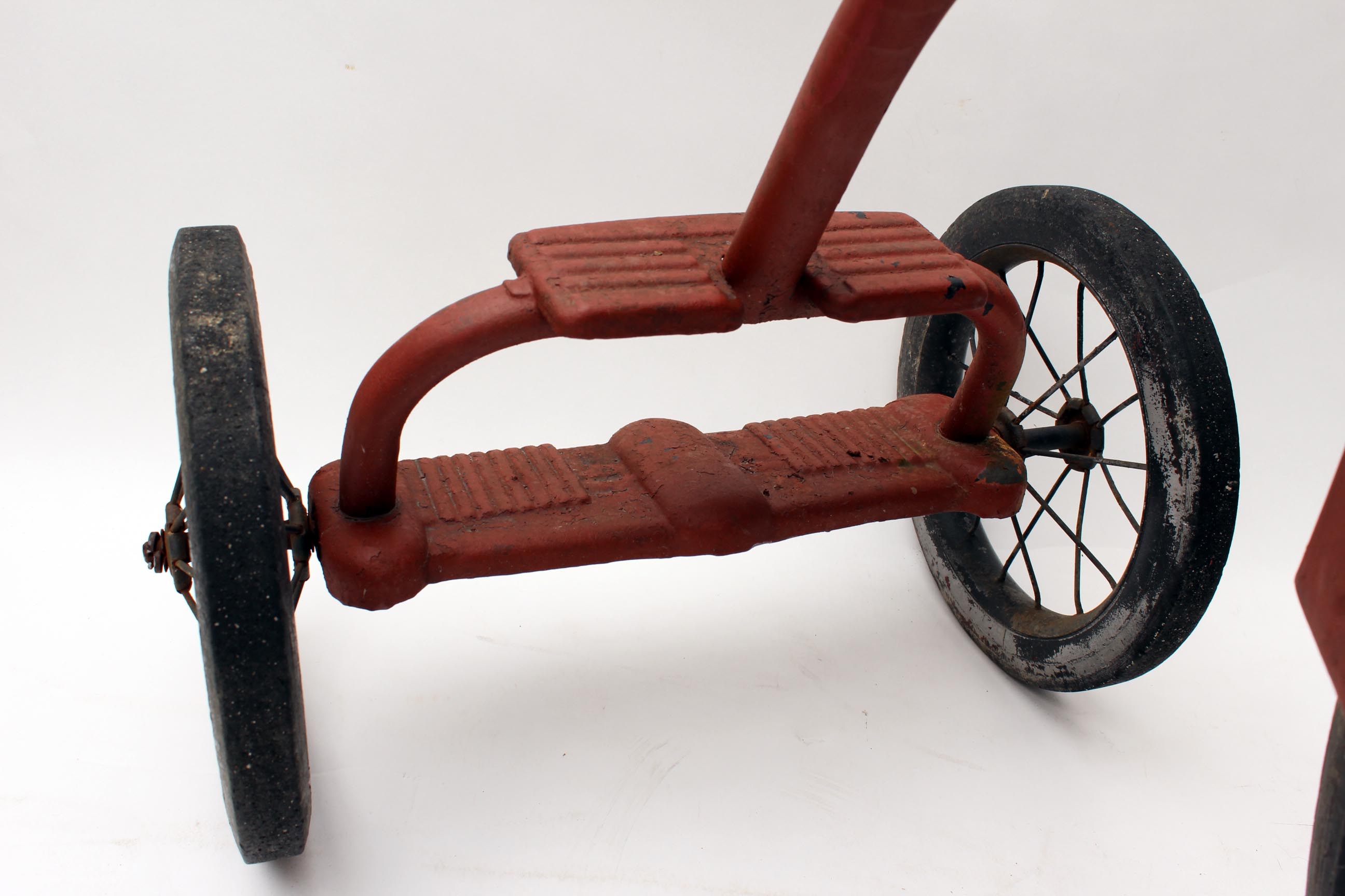 Vintage Two Step Murray Tricycle Hard Rubber Tire