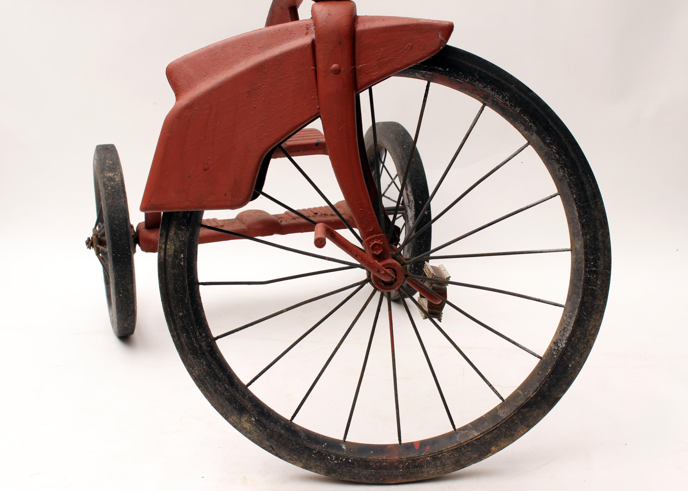 Vintage Two Step Murray Tricycle Hard Rubber Tire
