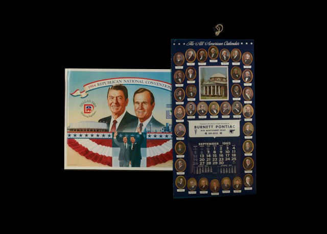 1965 "The All American Calendar" and 1984 Republican National Convention Poster